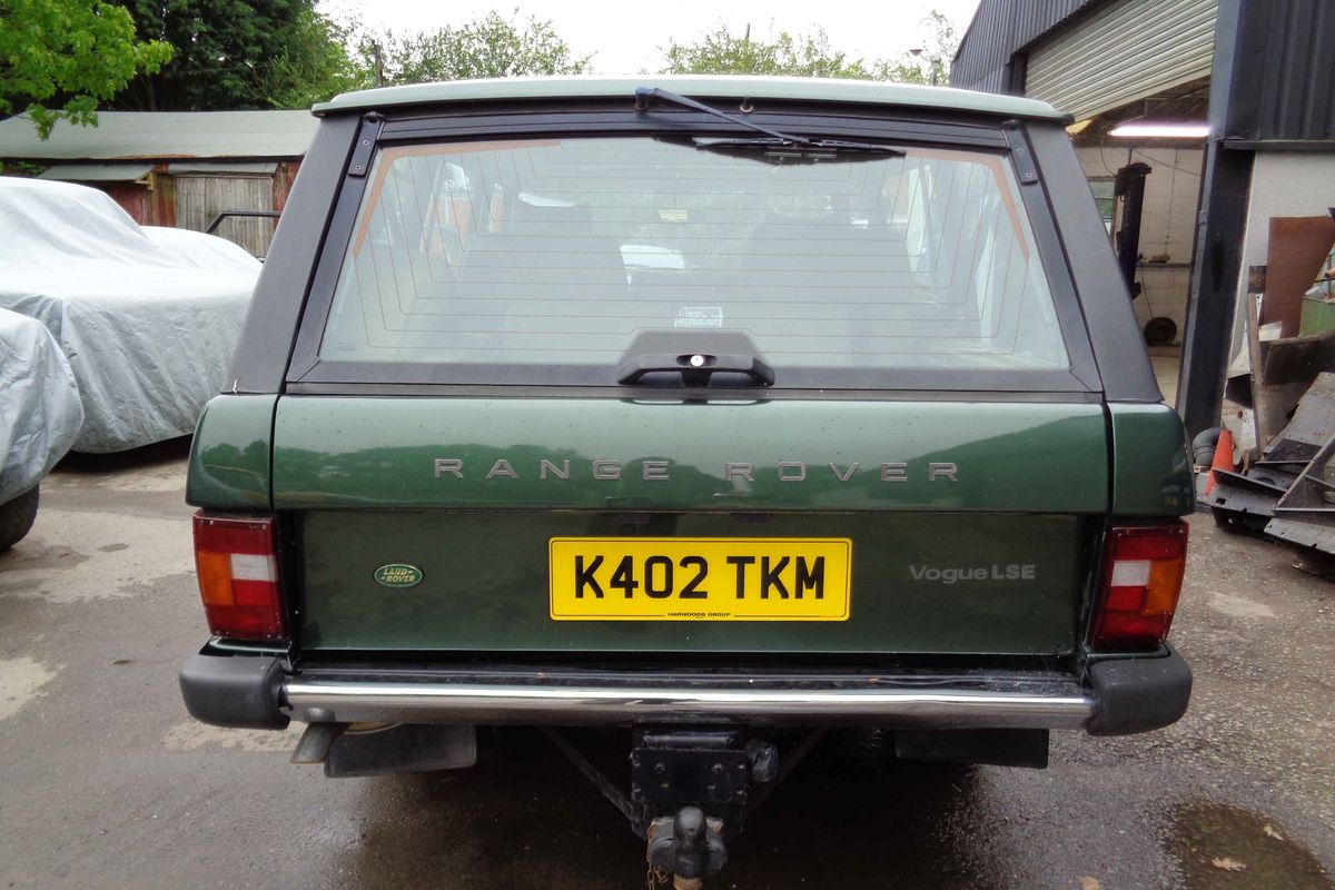 1992 RHD Range Rover 4.2 V8 Vogue LSE 5 door - 7 Seat Commission