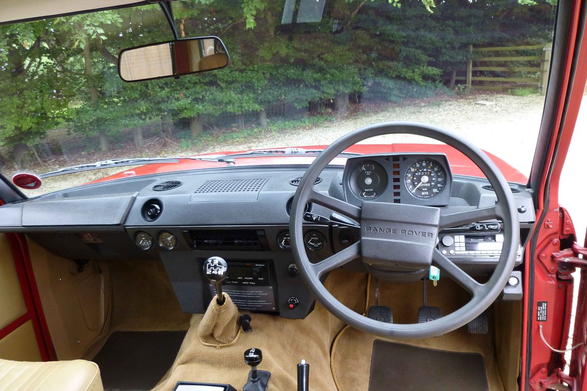 1981 RHD Range Rover 2 Door - 58k Miles from New!