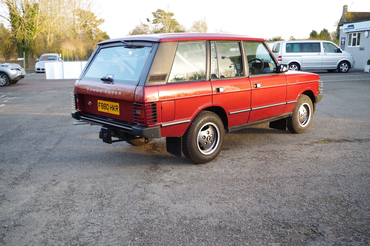 1988 RHD Range Rover Classic 3.5EFi - K4C Specification