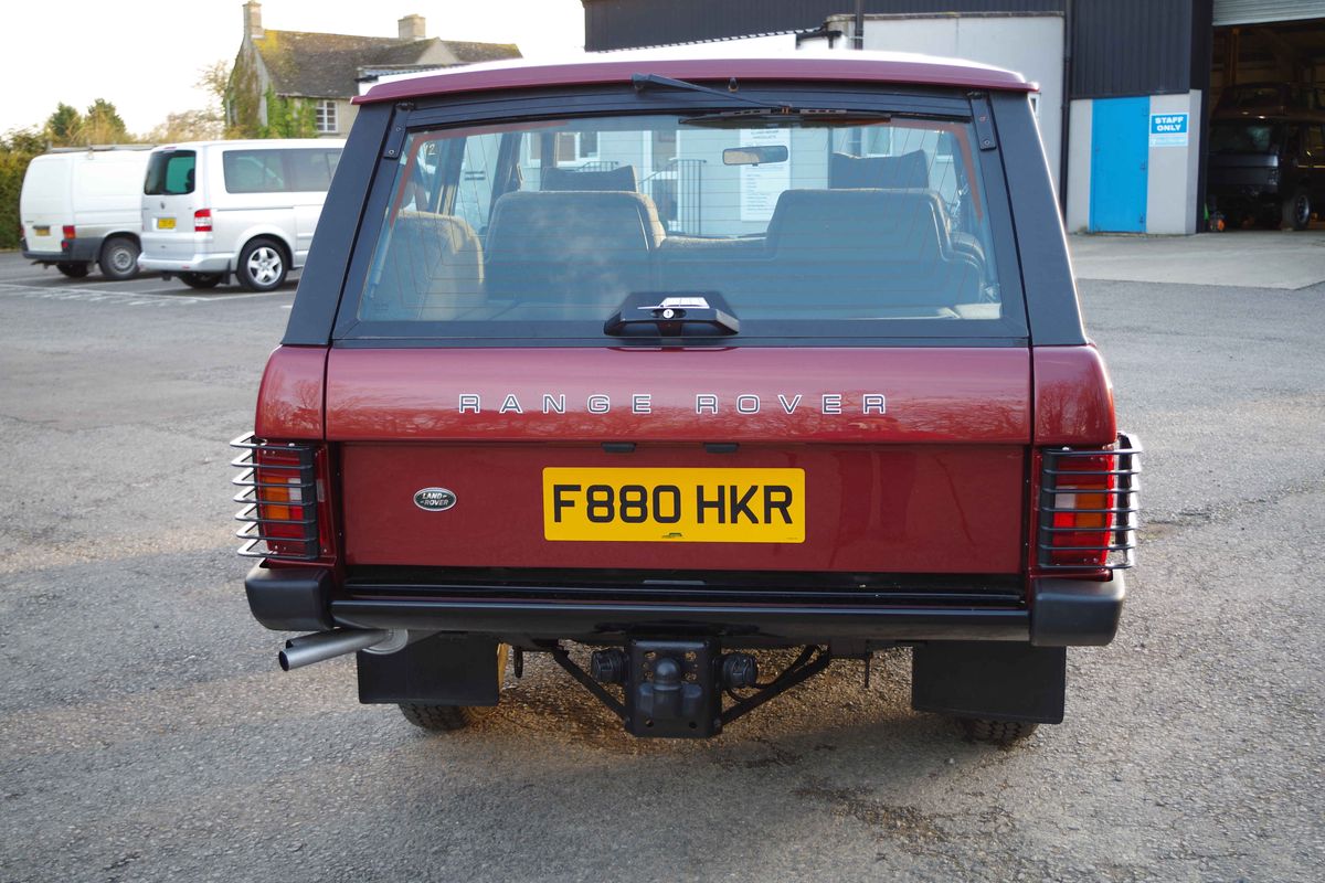 1988 RHD Range Rover Classic 3.5EFi - K4C Specification