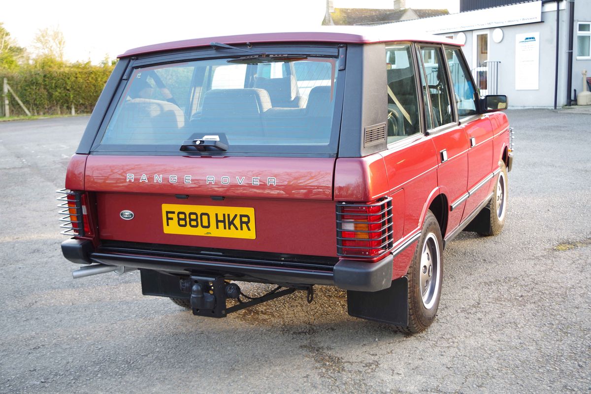 1988 RHD Range Rover Classic 3.5EFi - K4C Specification