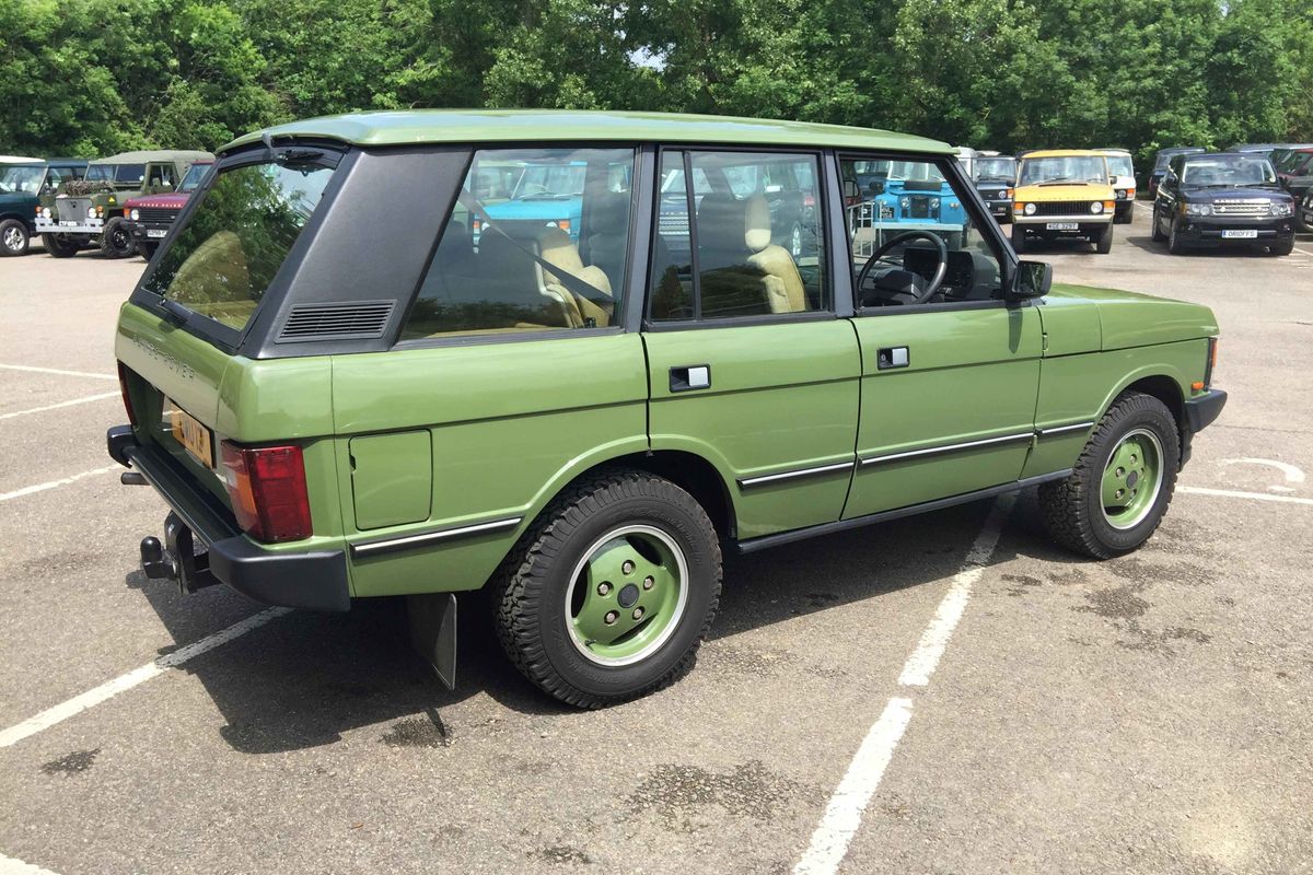 1987 RHD Range Rover Classic 3.5EFi - Unique Colour