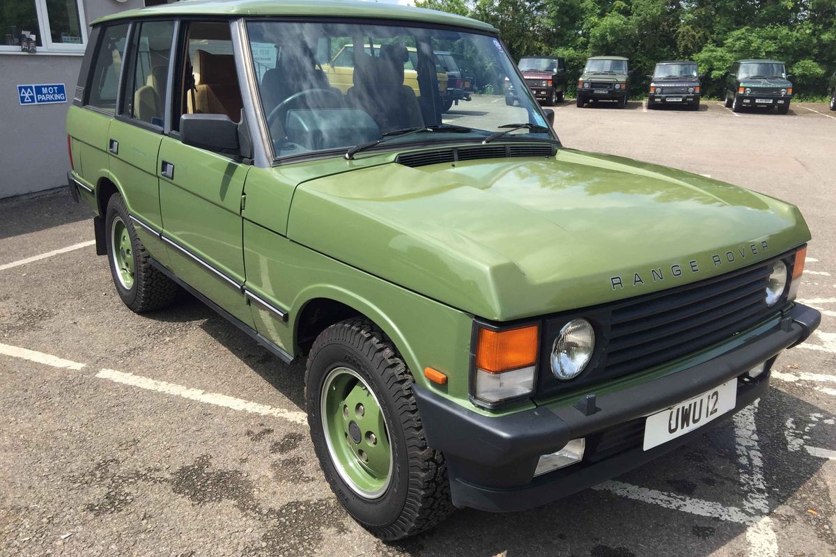 1987 RHD Range Rover Classic 3.5EFi - Unique Colour