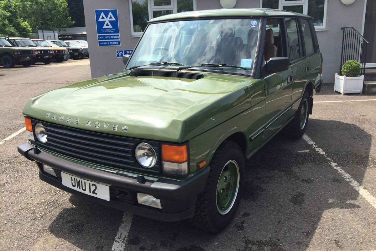 1987 RHD Range Rover Classic 3.5EFi - Unique Colour