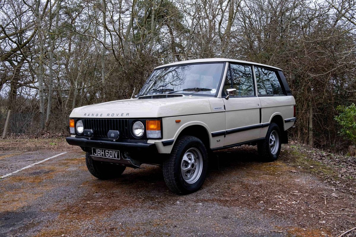 1979 RHD 2 Door Sahara Dust Range Rover Classic