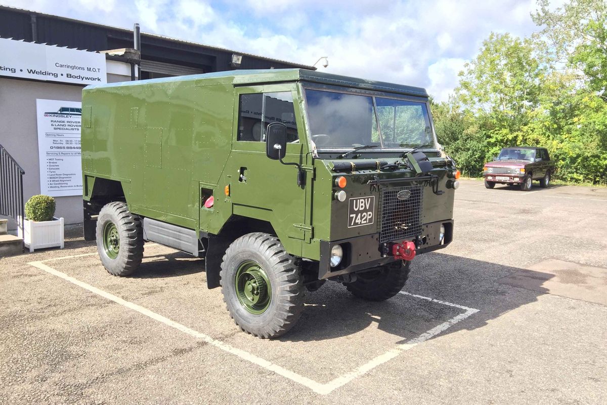 1976 RHD Land Rover 101 Forward Control 'Shoot Bus'