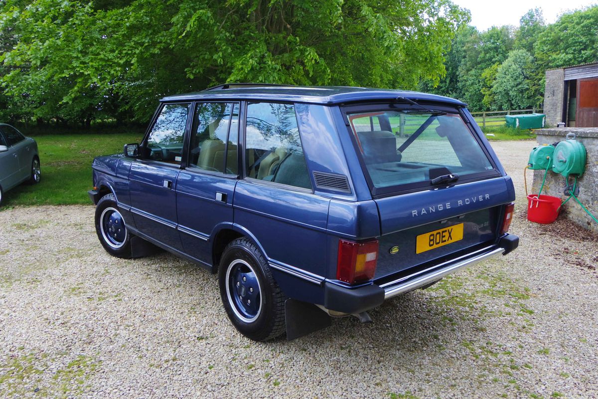 1994 RHD Range Rover Vogue 3.9SE Soft Dash - Bentley Brooklands Interior