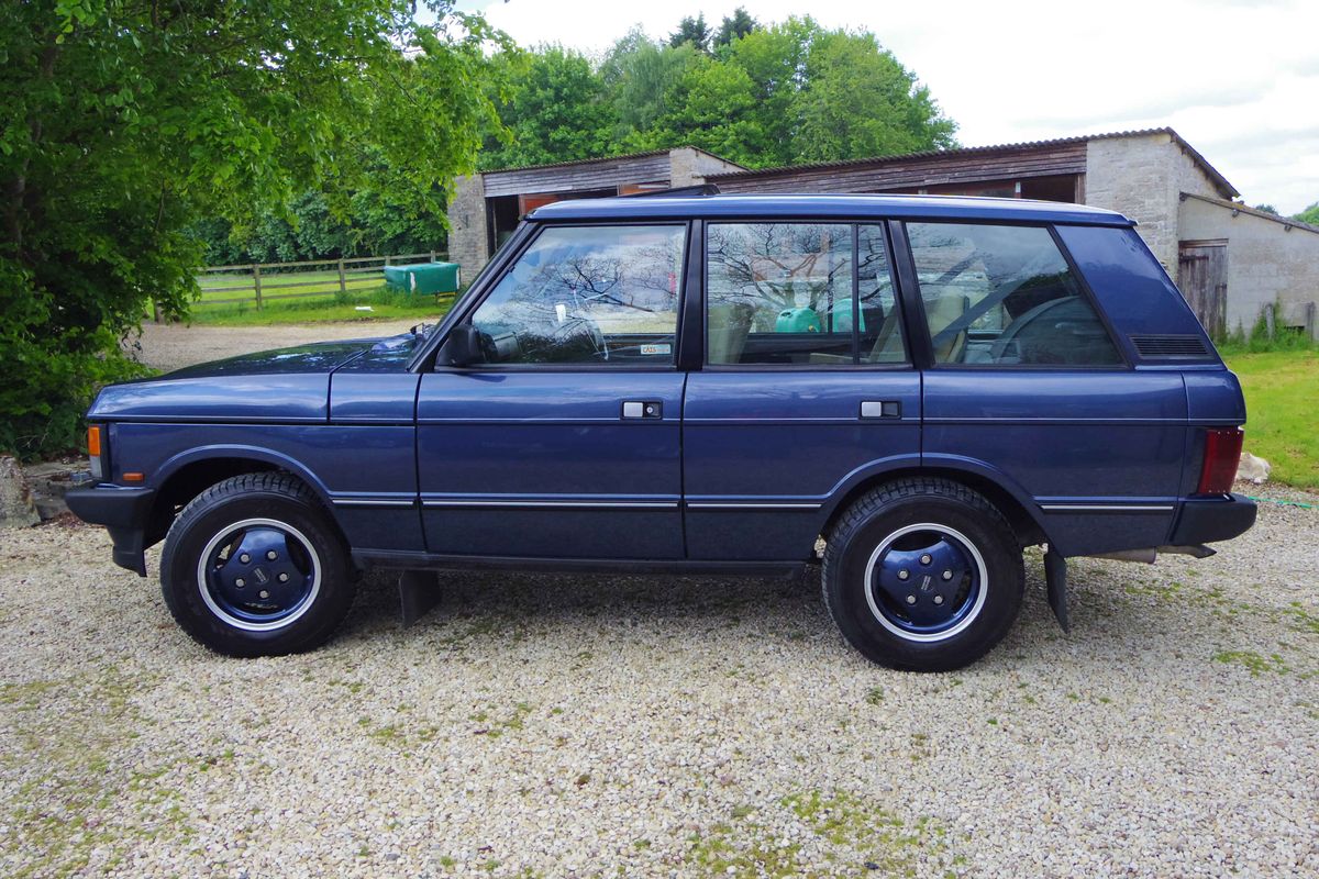 1994 RHD Range Rover Vogue 3.9SE Soft Dash - Bentley Brooklands Interior