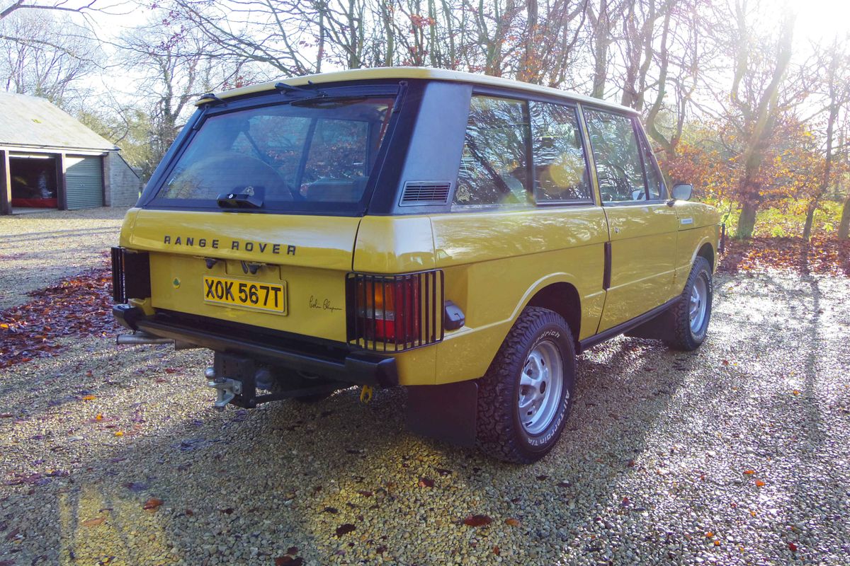 1979 RHD Range Rover 2 Door - ex Colin Chapman