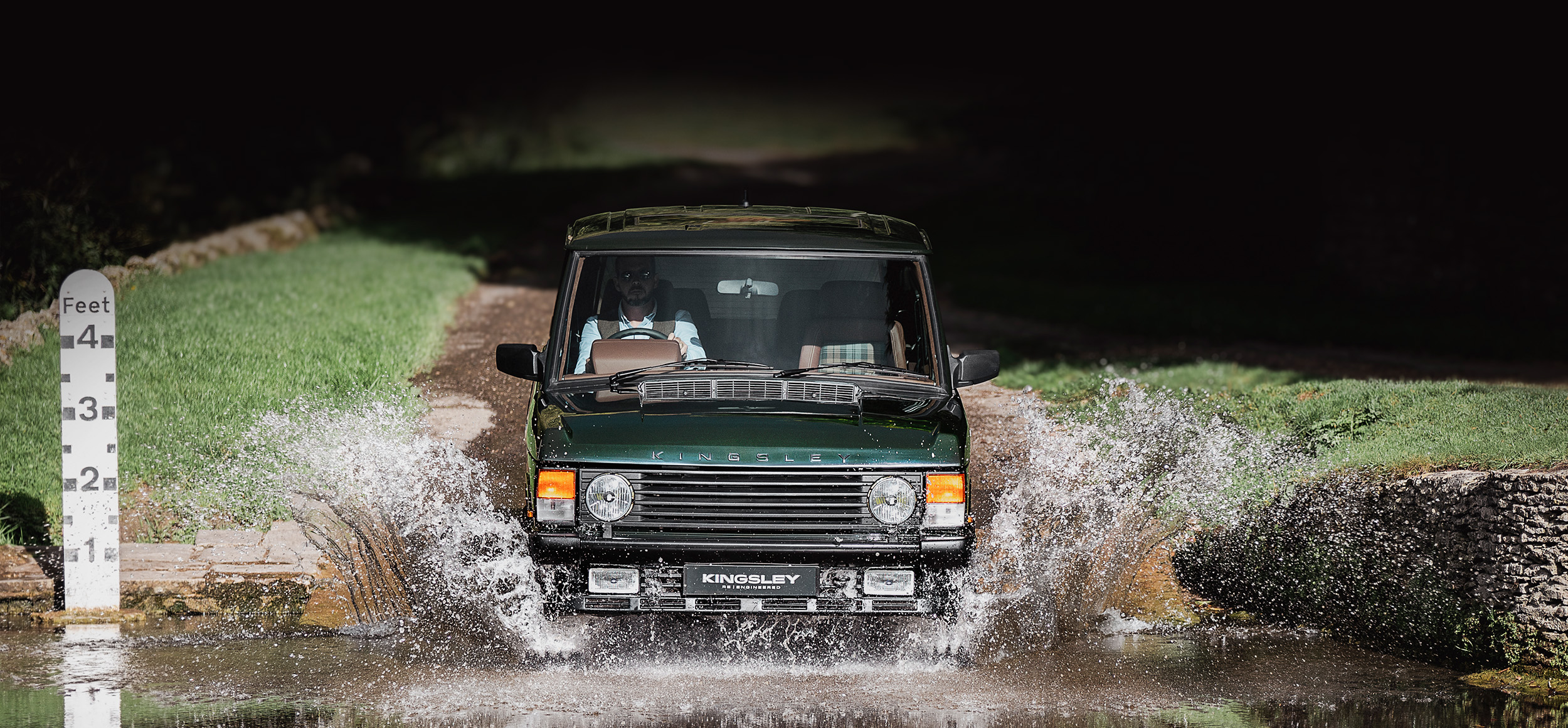 Kingsley classic Range Rover built from the ground up